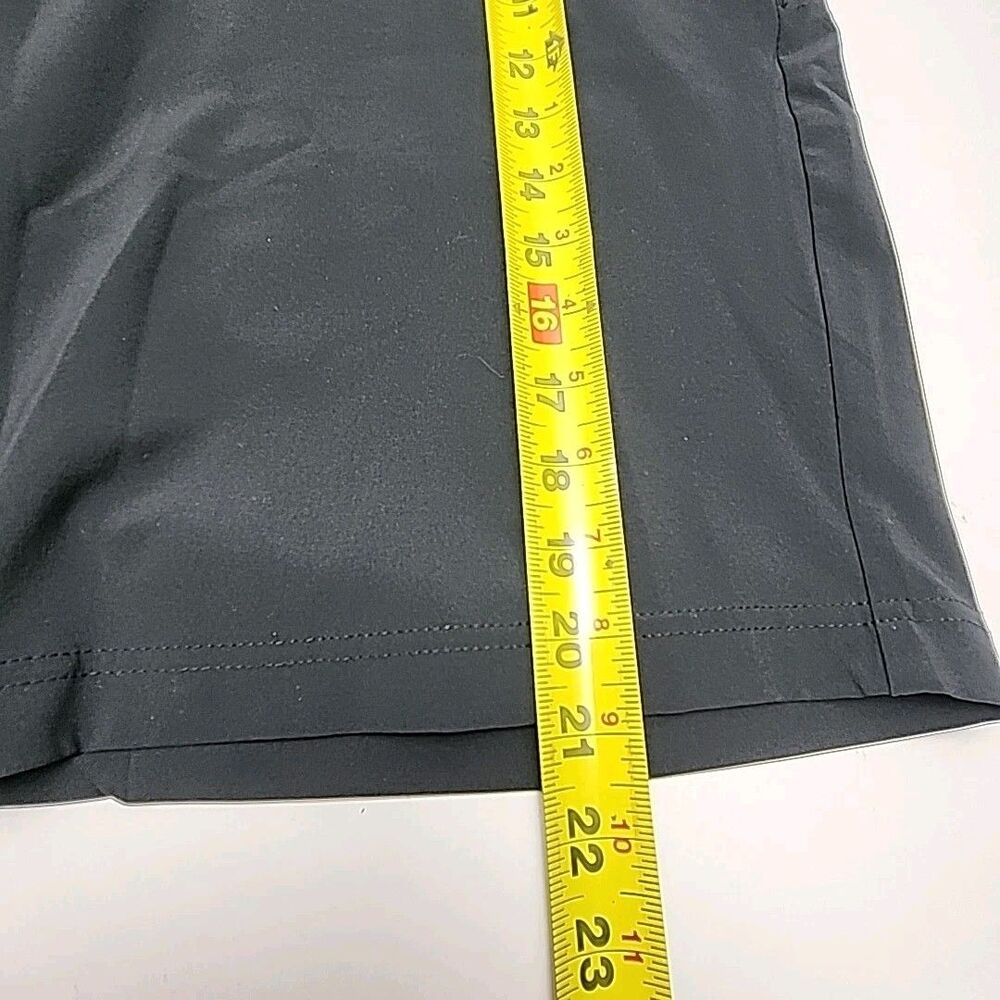 Columbia PFG Shorts Men's Size 38 Black 10" Inseam Golf Fishing Lightweight Zip - Picture 12 of 13